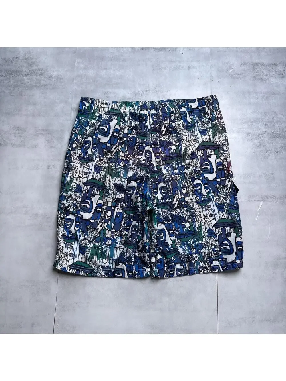Y2K Scott Benson Maui Hawaii 00s Surf Board Vintage Shorts